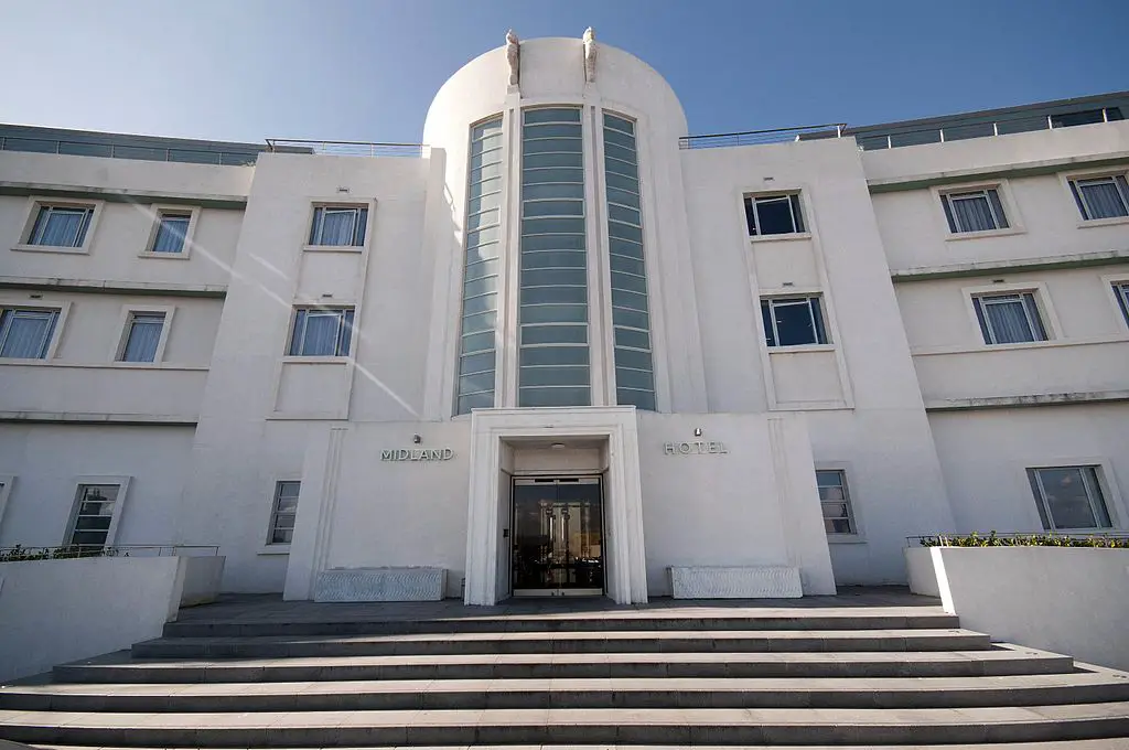 Midland Hotelstrong, Morecambe, Lancashire, northwest England