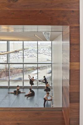 Houston Ballet Center for Dance building interior