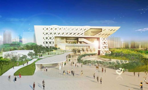 Kaohsiung Library Competition Taiwan Entry by Mak Architects
