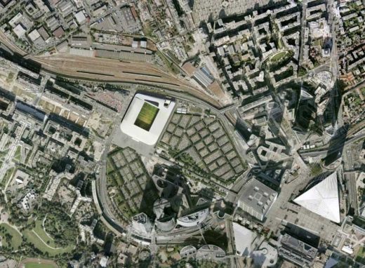 Stade Arena 92 Nanterre Stadium Paris design