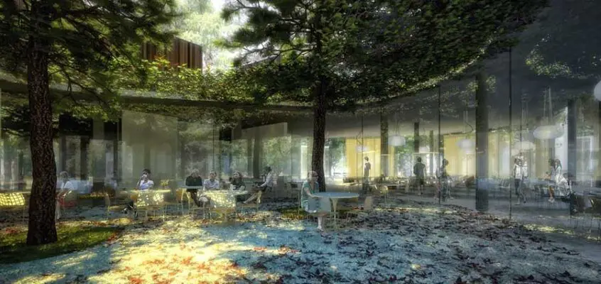 Green Pavilion Restaurant Zagreb, Croatia