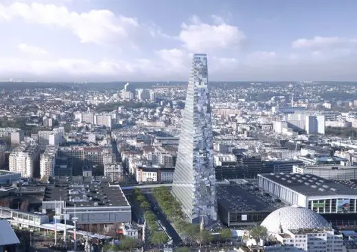 Projet Triangle Paris Pyramid Building