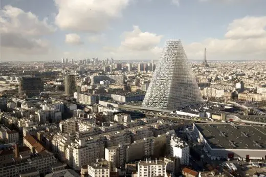 Projet Triangle Paris Pyramid by Herzog & de Meuron, architects