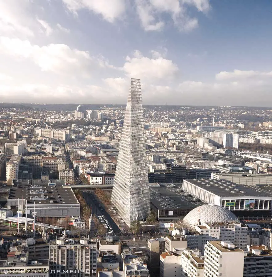 Projet Triangle: Paris Pyramid Building - e-architect
