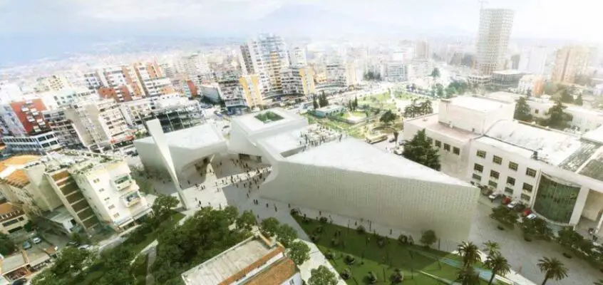 Cultural Centre Albania – Mosque Complex by BIG