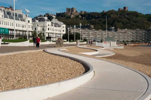 Dover Esplanade, Kent seafront: Tonkin Liu