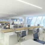 Net Zero Building Los Angeles offices interior