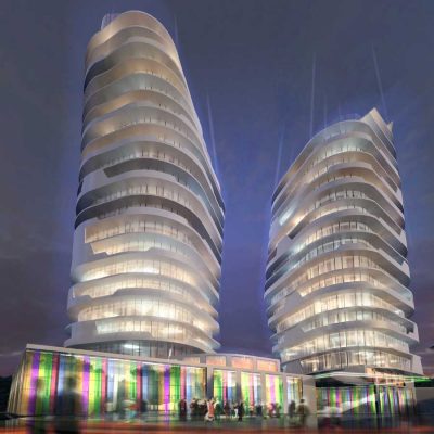 Sputnik Sochi building design by McAdam Architects