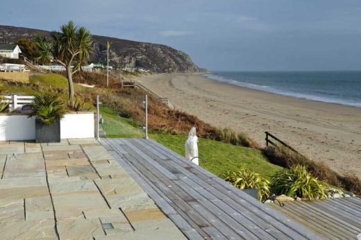 Holiday lodges newly built by Lissett Homes at The Warren in Abersoch