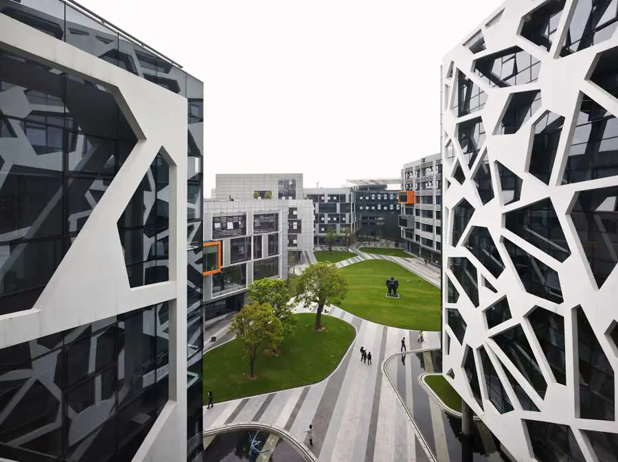 Alibaba Headquarters Hangzhou building, China