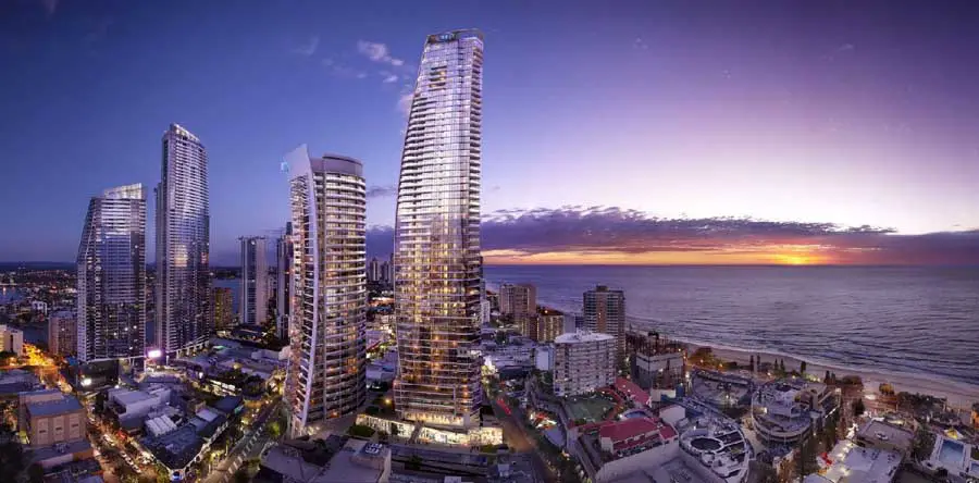 Hilton Surfers Paradise, Gold Coast skyscrapers