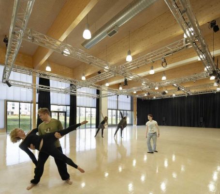 Lancaster Institute of Contemporary Arts building interior - dance