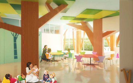 Regione Lazio Nursery School Rome design