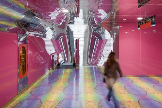 Naples Subway Station Building design by Karim Rashid