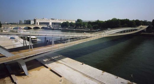 Passerelle Simone de Beauvoir Paris footbridge