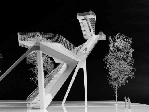 Observation Tower Groningen building design by UNStudio