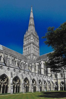 Salisbury Cathedral Wiltshire building UK