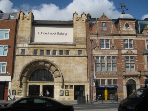 Whitechapel Gallery building East London