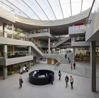 Campus Aarhus University College interior