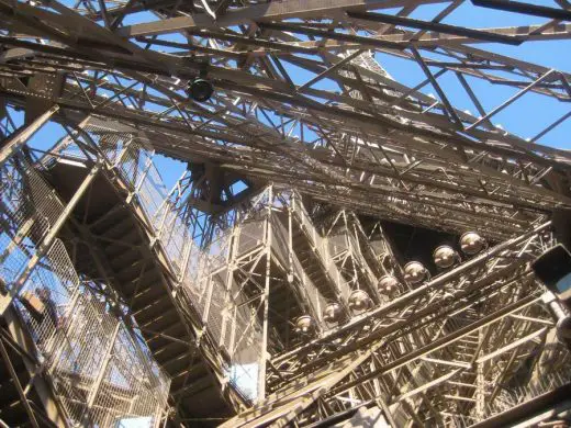 Eiffel Tower Paris building construction