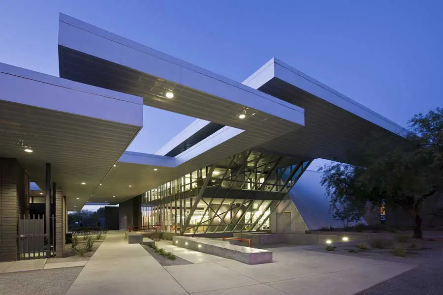 Line and Space Tucson Architects University of Arizona Poetry Center