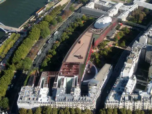 Musée du quai Branly Paris, Jean Nouvel building