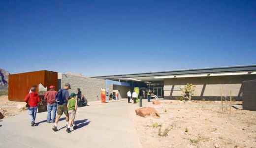 Red Rock Canyon Visitor Center building
