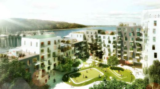 Aarhus Harbour buildings design for Brabrand Housing Association