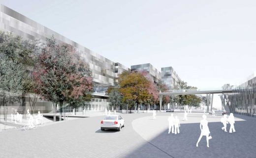 Med Campus Graz building design by Riegler Riewe Architekten