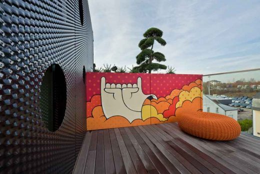 Graffiti Apartment Building Luxembourg Architecture News