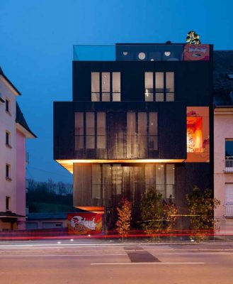 Contemporary Apartment Building Luxembourg