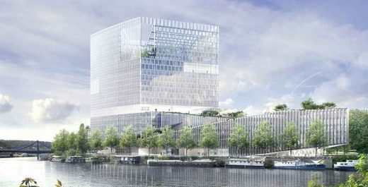 Bureaux Zac Seguin Boulogne-Billancourt building design
