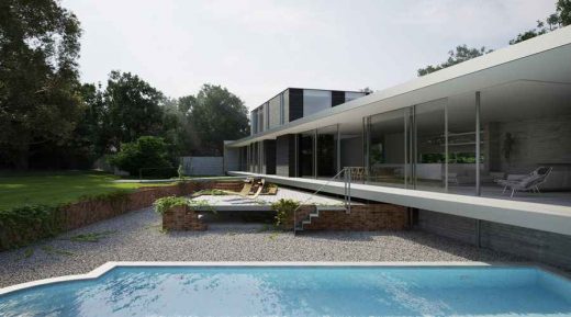 contemporary home in Suffolk