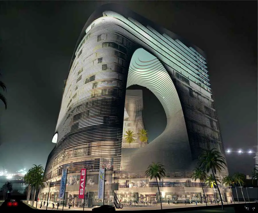 Office & Hotel Complex Kish building design