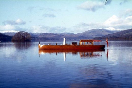 Windermere Steamboat Cumbria Buildings