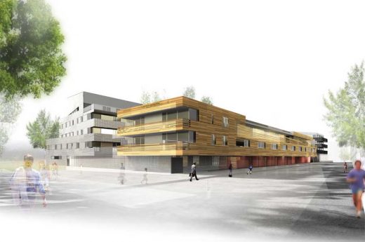 Andromède Housing Toulouse building design