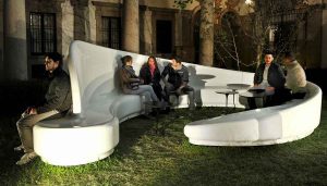 Archetto, Pitti Uomo seating design