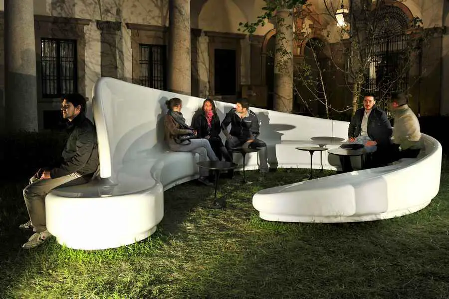 Archetto, Pitti Uomo seating design