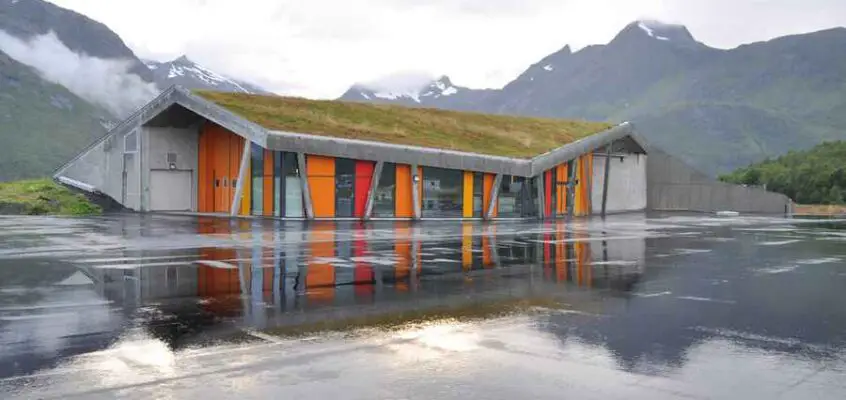 Gullesfjord Weight Control Station, Troms Building