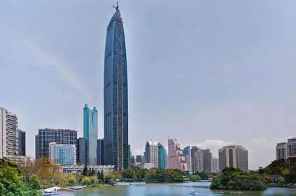 KK100 Tallest building in 2011 - Skyscraper Building Design