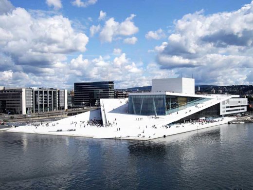 Oslo Operahouse, Norway building by Snohetta