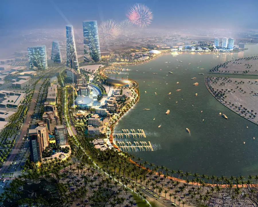 Seef Lusail Qatar Waterfront development design