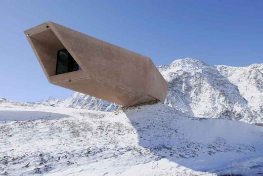 Timmelsjoch Experience Pass Museum design by Werner Tscholl architekt