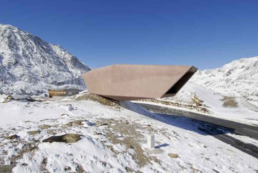 Timmelsjoch Experience Pass Museum Alps building