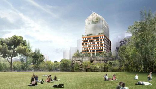 Tour Horizons Boulogne-Billancourt Tower Paris building design