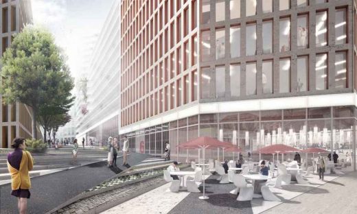 ZAC Châteaucreux Saint-Etienne buildings design by ecdm