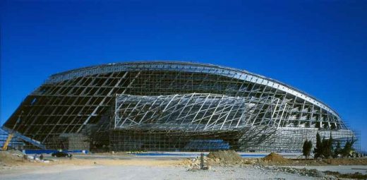 Dalian International Conference Center Building China design by COOP HIMMELB(L)AU