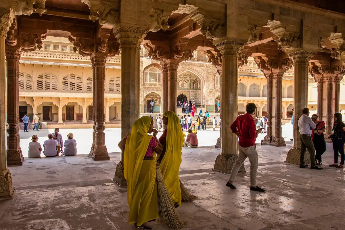 India temple building