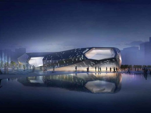 Jinan Cultural Center building design