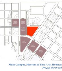 Museum of Fine Arts Houston Expansion site